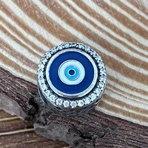 Pandora Evil Eye Double Sided Charm Eye of Protection Charm Bead